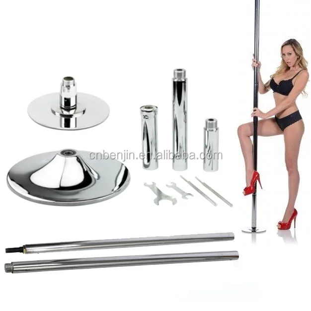 Static Strip Bar Height Adjustable  fitness 2.3-2.75 m 45 mm Pole Dance for 2 Persons No Drilling Home Gym Equipment