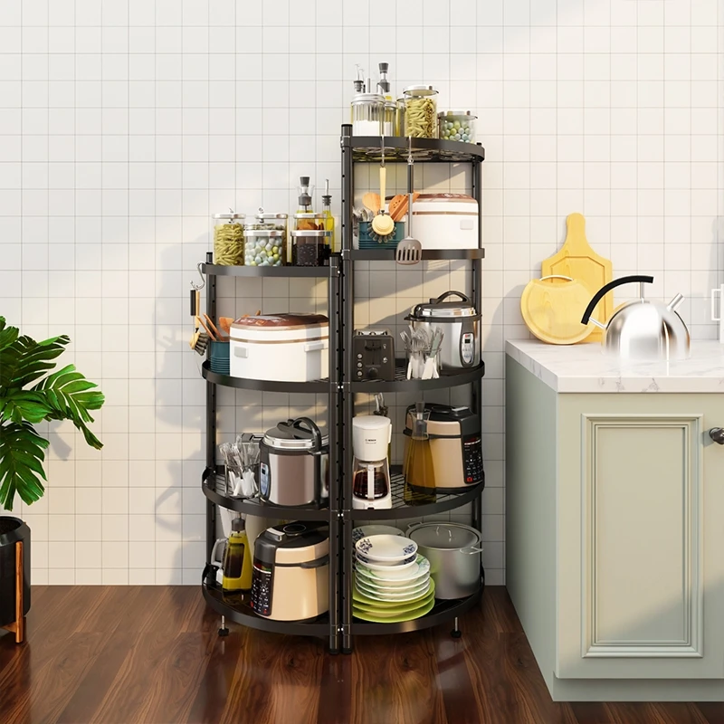 Right Angle storage shelf bathroom free installation of floor type multi-bathroom organizer living room storage corner shelf