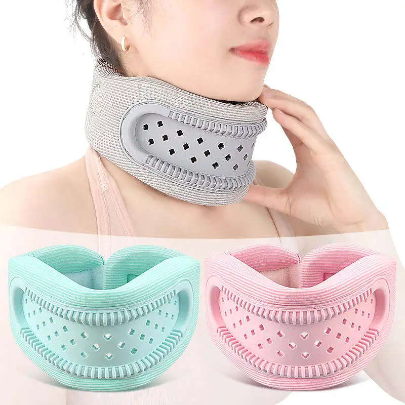 Adjustable Foam Brace Support Cervical Collar Cervical Neck Support Breathable Traction Device Neck Brace