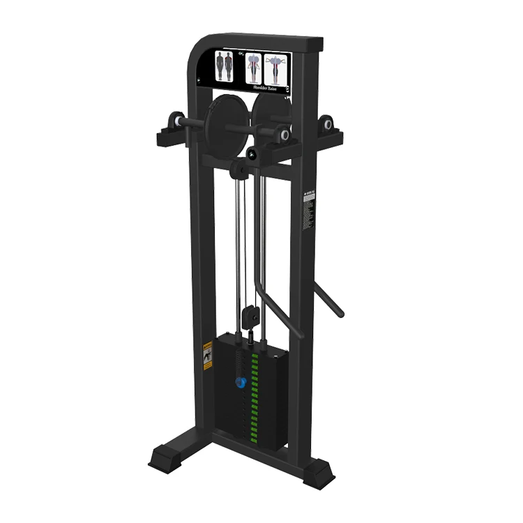 commercial Multi Functional Gym Pin Load Selection Shoulder Raise Standing for club gym equipment machine