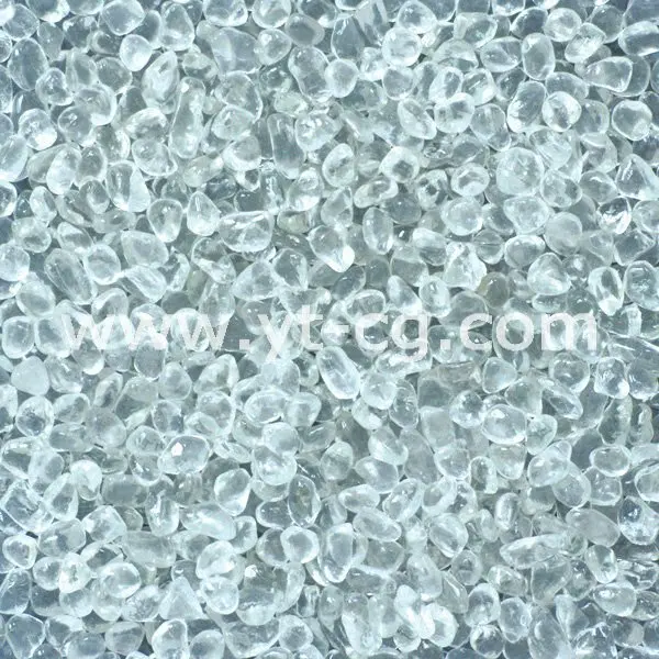 Cheapest price Irregular glass pellets