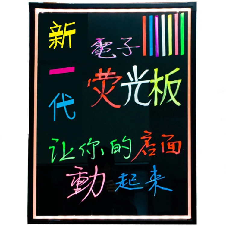 Сделай Сам уборка наружное применение уведомления о сообщениях Pizarra Светодиодная доска для письма