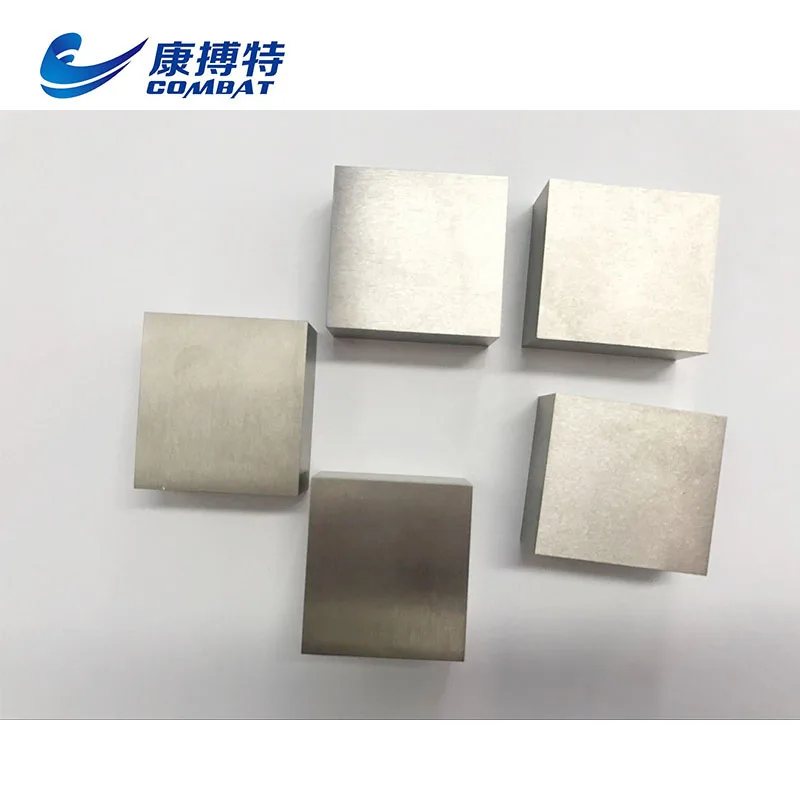 99.95%polished pure tungsten ingot block for sale