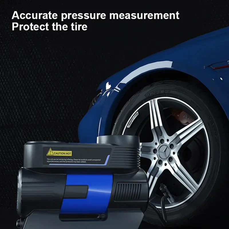 Auto  air compressor  car compressor dc12V  Mini Car Tyre Electric Portable Air Pump