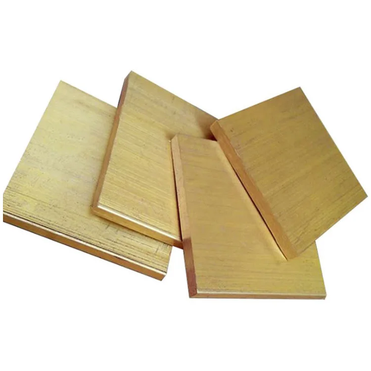 Wholesale Manufacturers Supply  Brass Copper Sheet Thickness 0.3-60mm Brass Sheet Plate
