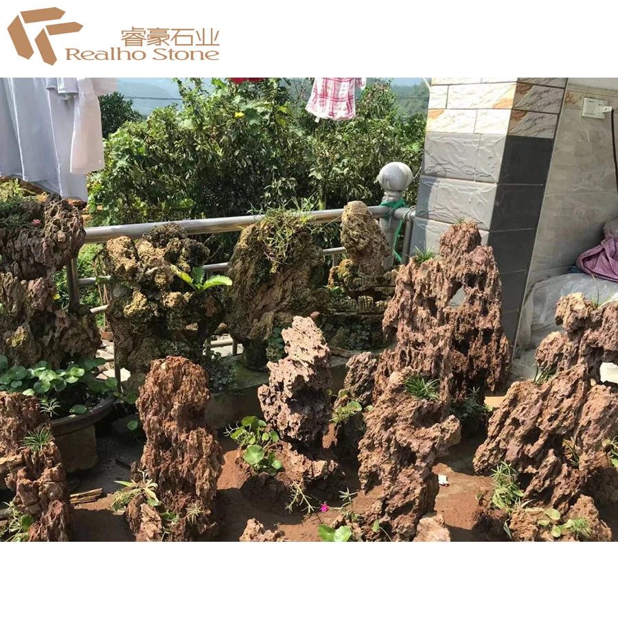 Wholesale Price Natural Dragon Stone Rock Ohko Violate Stone for Aquarium Fish Tank Decoration