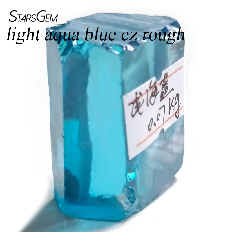 Starsgem CZ Rough Pink Red Black Purple Cubic Zirconia Raw material