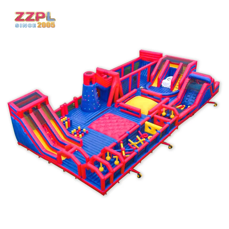 inflatable park outdoor jumping fun inflatable amusement park outdoor theme inflatable park