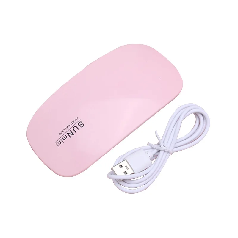 Mini UV LED Nail Lamp,Portable LED Nail Dryer for Curing All Kinds of UV Nail Gels with USB Cable for All Gel Polish
