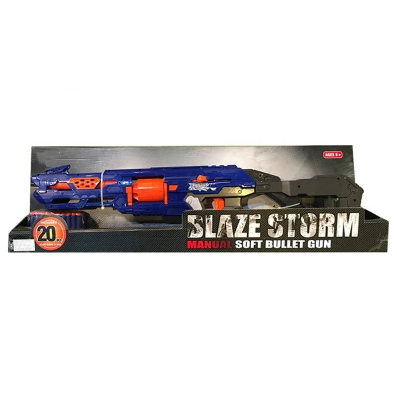 Kids Plastic Toy EVA Soft Bullet Bow Airsof Gun for Kids Adult