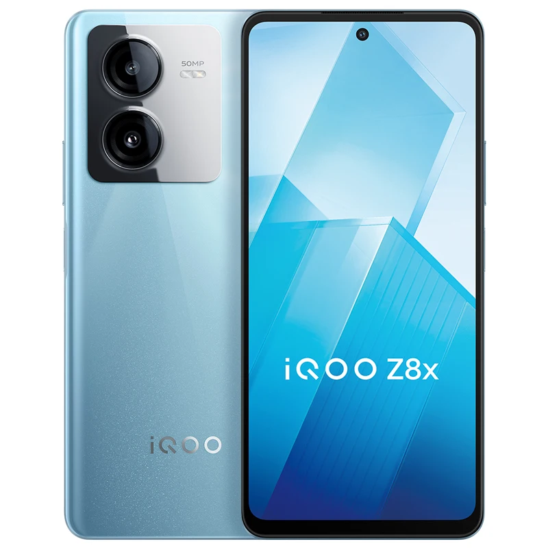 Original New Official VIVO iQOO Z8X Snapdragon 6 6.64inch LCD 6000mAh 44W Super Charge 50MP Camera Android 13 5G CellPhone