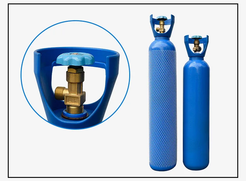 20L Oxygen gas Cylinder Prices Bottled gas cylinder regulator For Sale