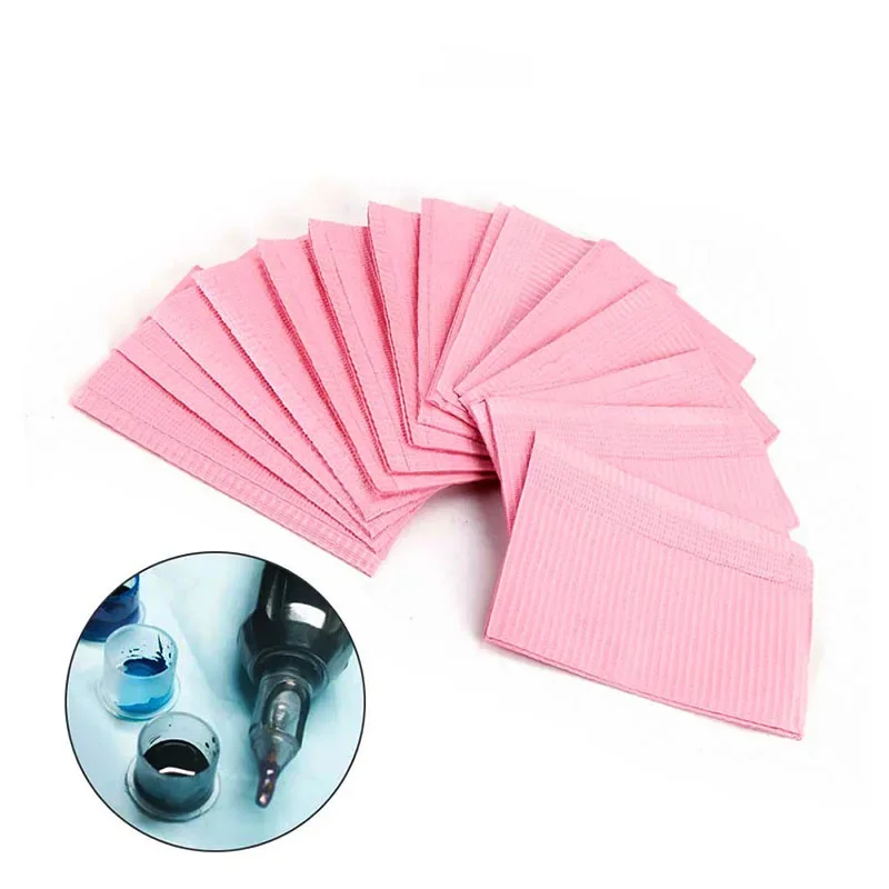 Tattoo Table Covers Clean Pad Disposable Dental Bibs Sheets Cloths Underpad Hygiene Personal Tattoo Bib Waterproof Tatt
