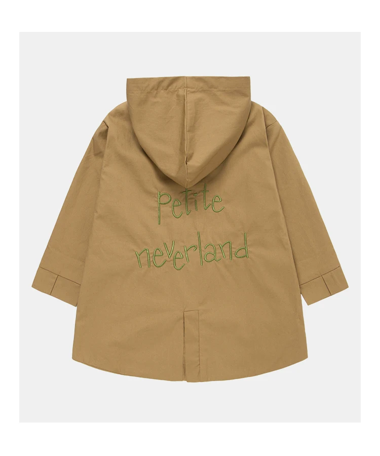 Горячее надувательство amaon 100% из хлопка для мальчиков плащ-Тренч куртка джинсовая пальто девочек От 2 до 5 лет