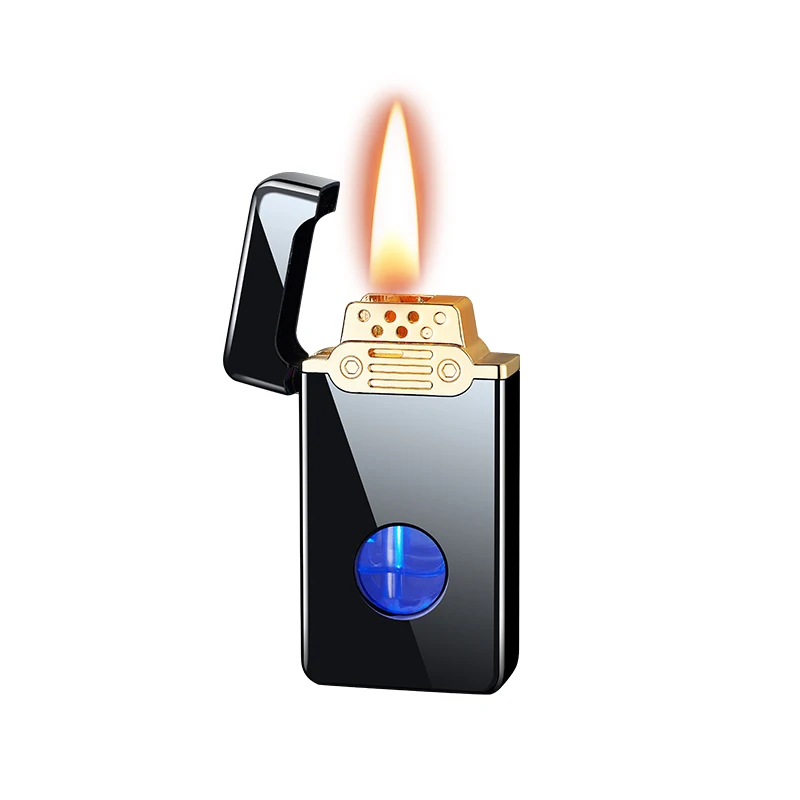 HOT Selling Cigar Cigarette Lighter Portable Smoking Accessories Sound Control Ignition Kerosene Refillable Metal Lighters