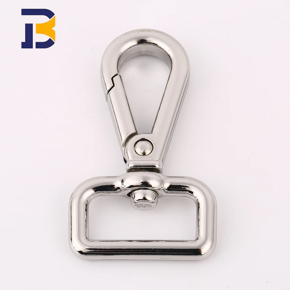 Best-selling high-quality strong rotating brass snap fastener grip mountaineering hook solid brass buckle.