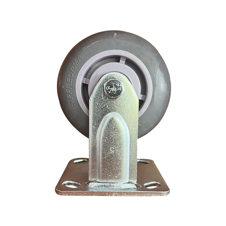 Swivel 6 Inch Industrial Castor Hand Truck Tpr Heavy Duty Caster Trolley Wheel Caster