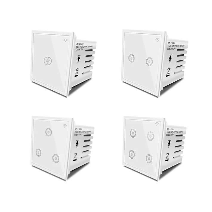 ZB540 Zigbee 3.0 Smart Switch 4 gang Module