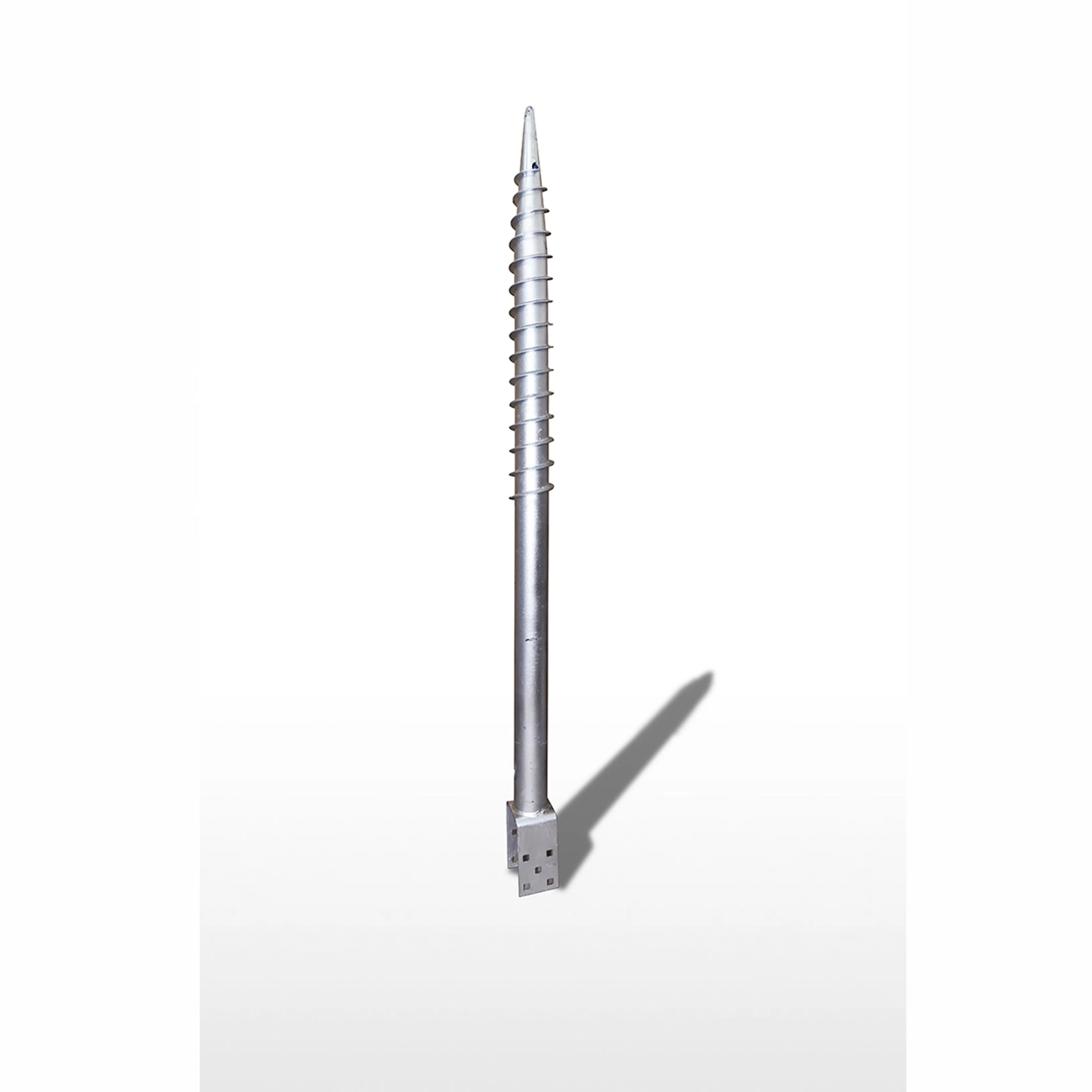 Hot Dipped Galvanized U type Ground Screw Post Anchor