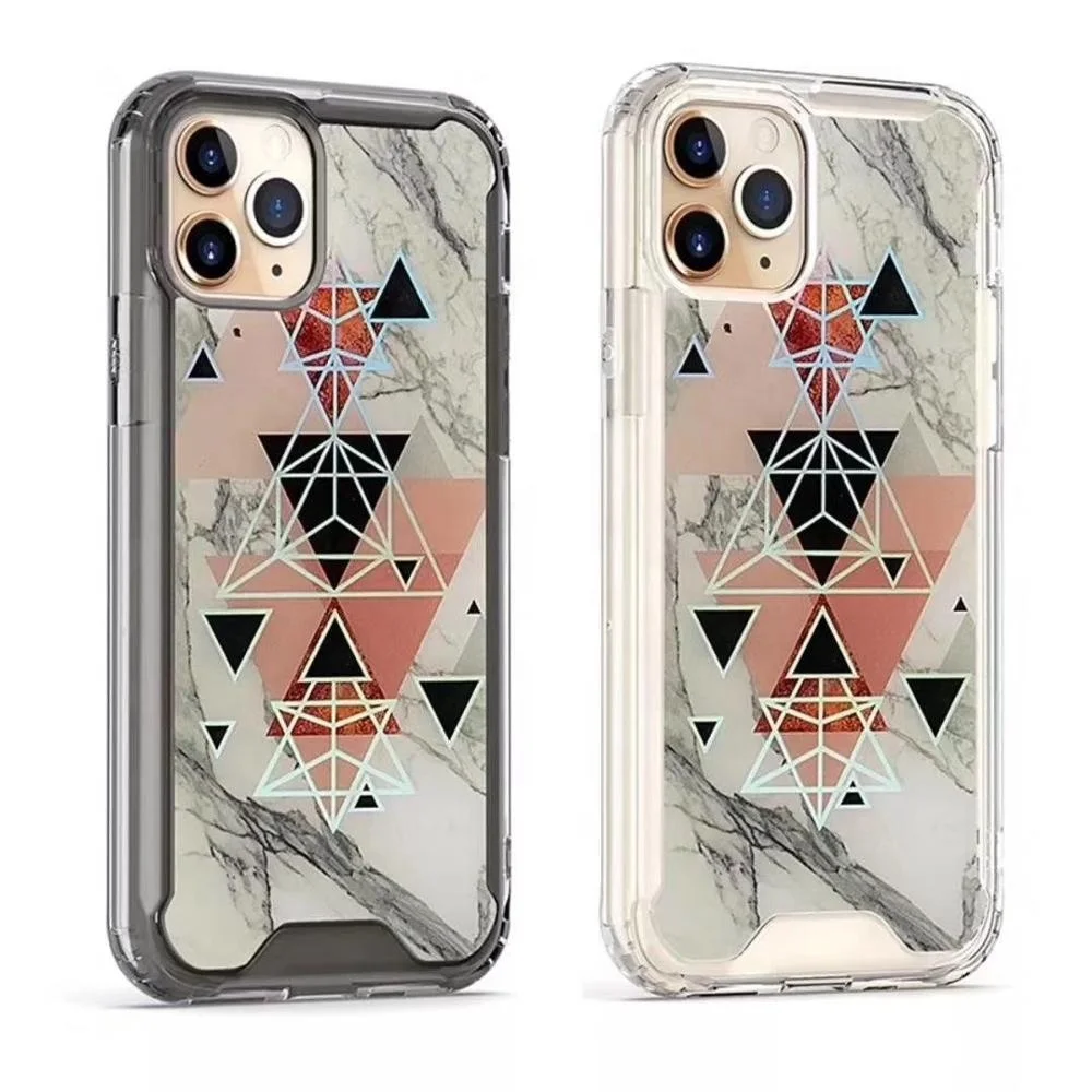 2020 cell phone cover case for iPhone 11 PRO MAX XS MAX with epoxy laser aurora lines background