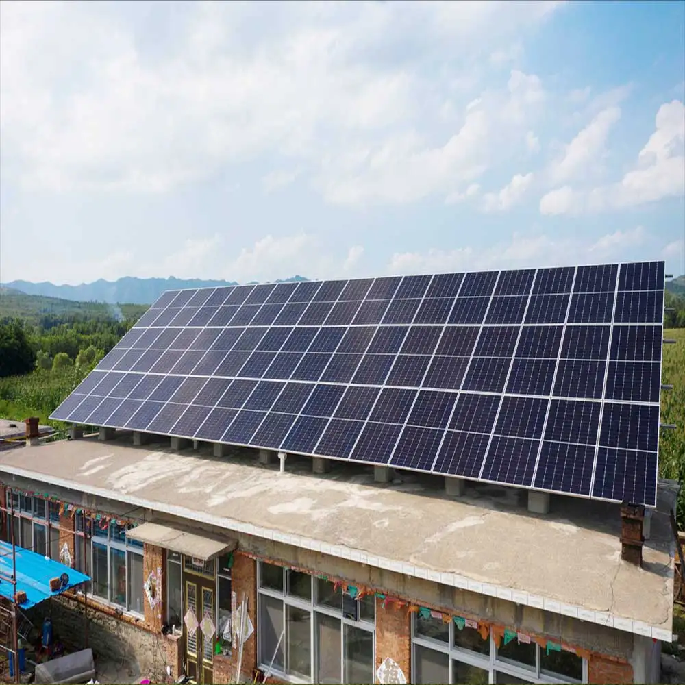 Система солнечных панелей 5 кВт, гибридная солнечная панель, солнечная панель для домашнего использования