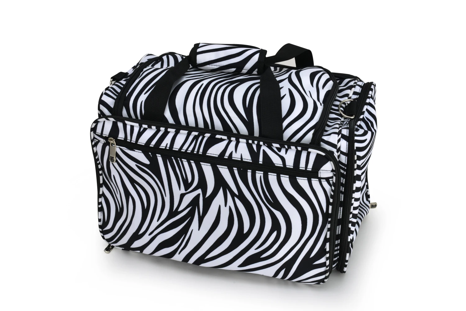 nylon makeup bag professional cosmetic high-capacity bag for all cosmetics