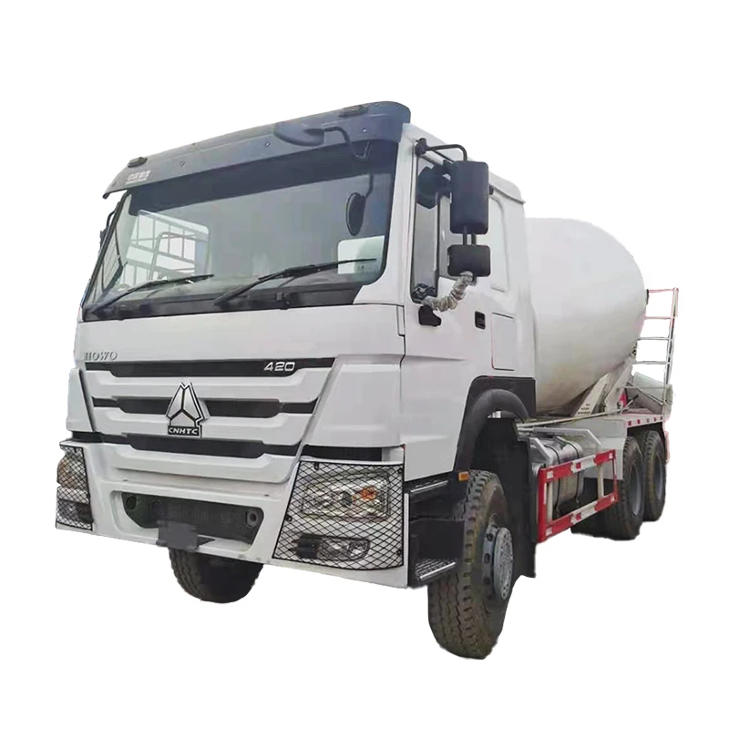 10 12 14 16 Cubic Meter 8x4 12 Wheeler 380HP Sino Howo Concrete Mixer Trucks