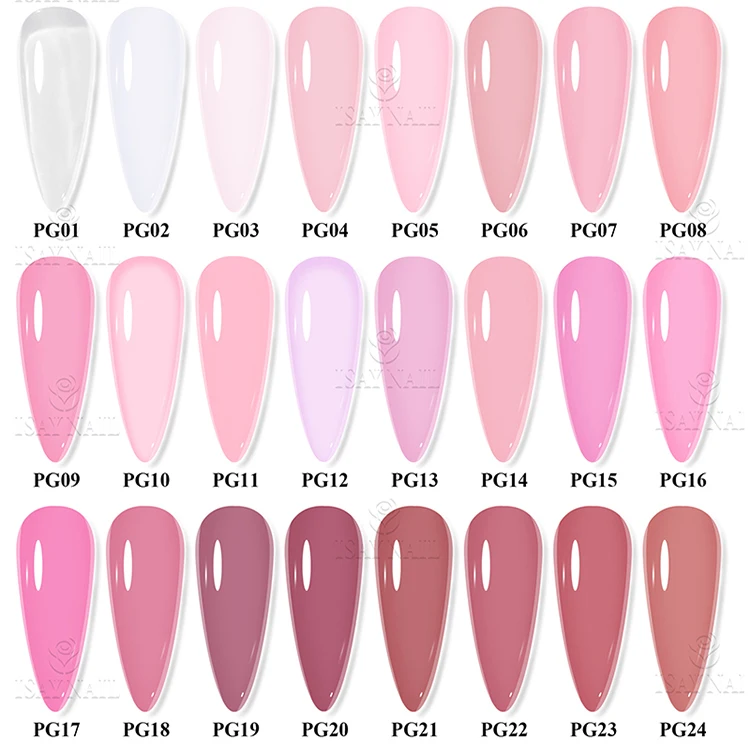 Fast Drying Set De Poly Gel Extend Nail Enhancement Products Poly Extension Gel Nail Polish Set