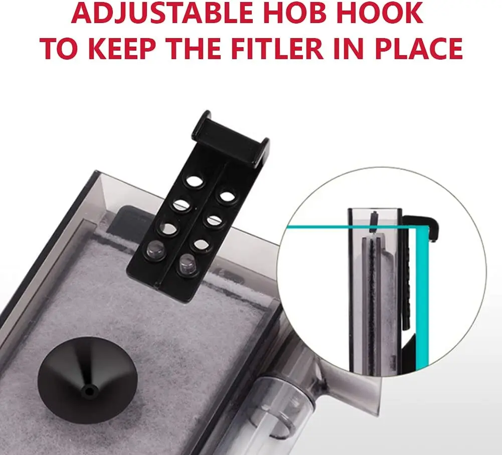 Тихий пластиковый аквариумный фильтр с воздушным приводом 3 экологически чистыми фильтрующими элементами для аквариума