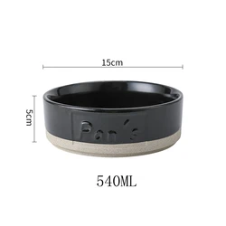 Ceramic Cat Bowl Small Dog Pet Supply Bowls for Cat Bone China Cervical Protect Food Water Cat Bowl
