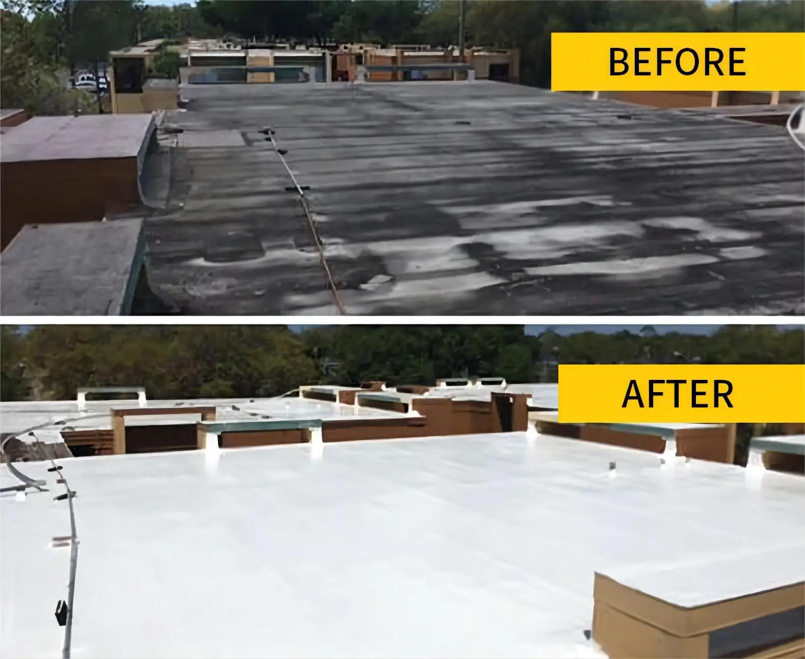 Special brushable sprayable terrace metal roof heat resistance nano silicone waterproofing and coating