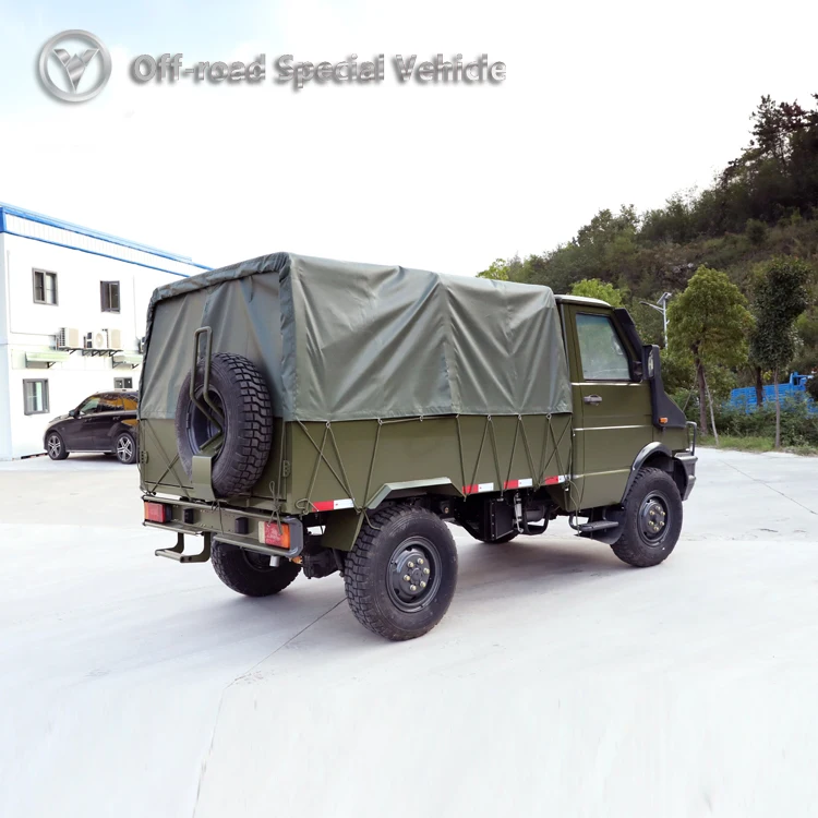 Четырехколесный внедорожник с длинной головкой Iveco _ 111hp 4*4 Однорядный короткий грузовик 4WD экспортный специальный автомобиль от производителя