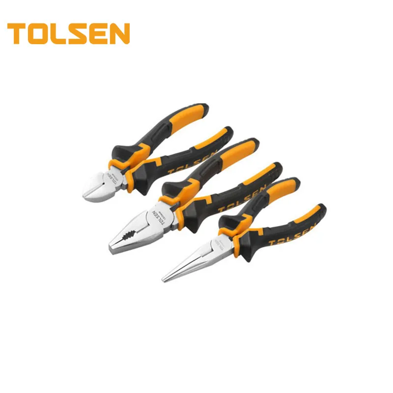 TOLSEN 10400 3 шт. стальной мини-инструмент набор стопорных плоскогубцев