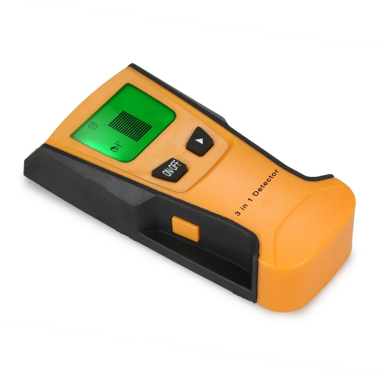 Stud Finder 3 in 1 Multi-functional LCD Digital Wall Detector Metal Wood AC Cable Live Wire Scanner