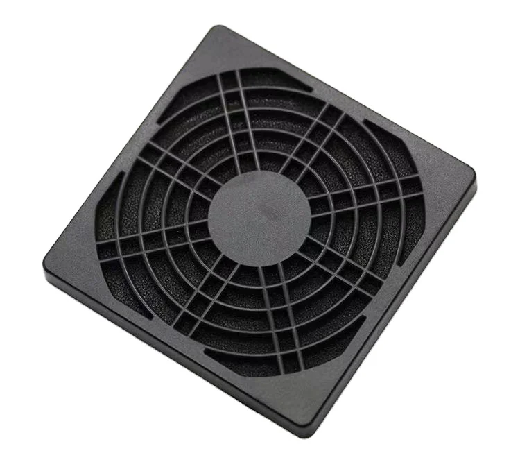 Square Waterproof air filter cover for axial fan