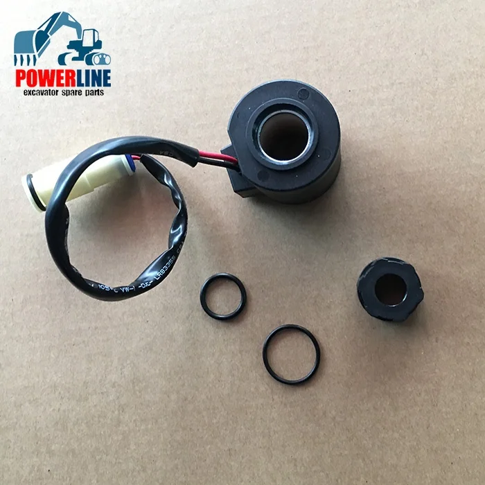 Factory price Construction machinery parts EC210 EC290 Solenoid Coil 14527267 VOE14527267  24v