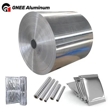 Material Aluminum Foil Aluminum Coil Manufacturers Price 8011 11 14 80 Micron 0.1mm 30cm Aluminium Jumbo Roll