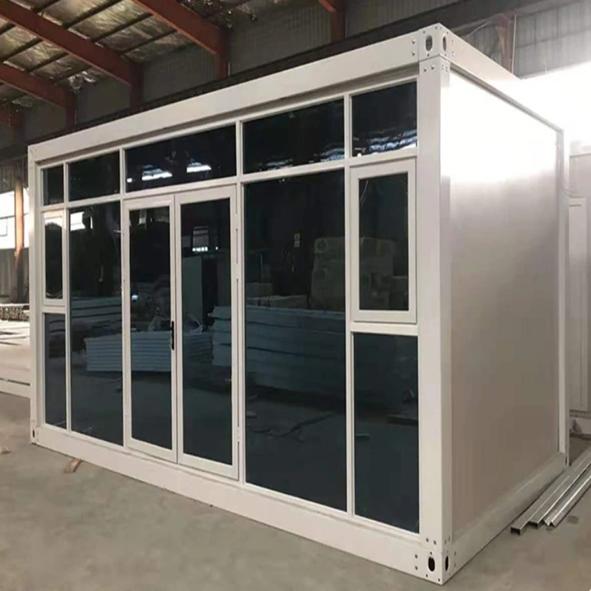 Luxury Fabricated Eps Sandwich Panel Steel Structure Living Prefabricated Granny Flatpack Container House Portable Homes