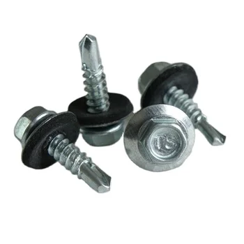 In stock sales 4.8X19mm hex washer head SDS roofing screws, 500pcs unit sales