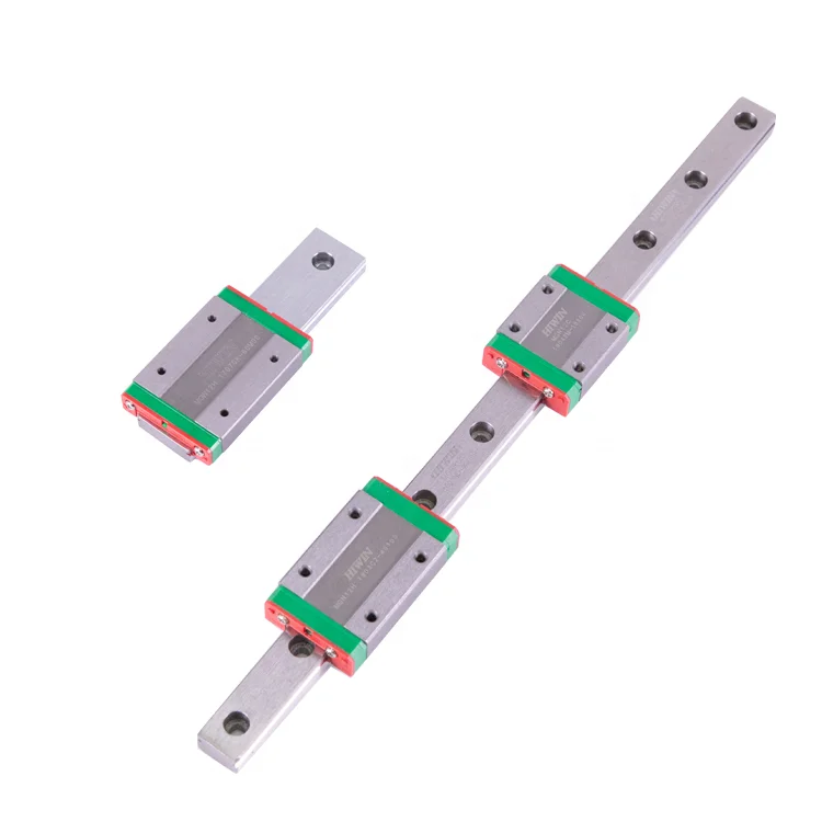100mm to 4000mm Linear Rail Guide High Precision Linear Motion Guide with Sliding Rail Block for 3D Printer and CNC Machine