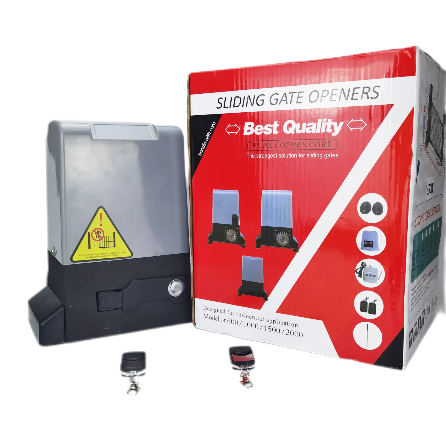 China Factory Supply Aayee Light Weight Ac 600Kg Sliding Gate Opener For Home Use With 1 Year Warranty