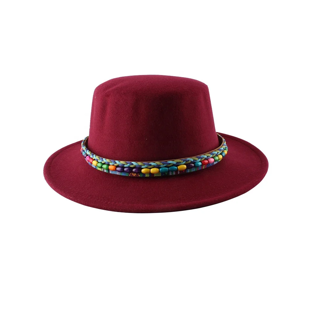 Популярная шляпа с плоским верхом, женская модная шляпа wind national, осенне-зимние фетровые шерстяные шляпы федоры