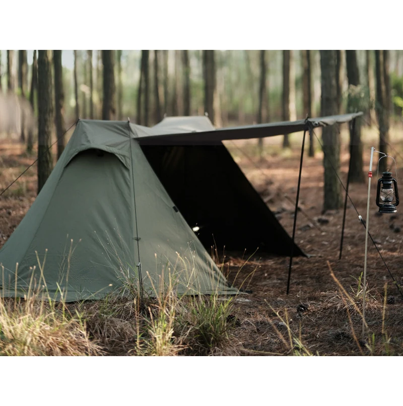 Extend Large space Tent sun shelter hunting outdoor tent extended shape polyester tent