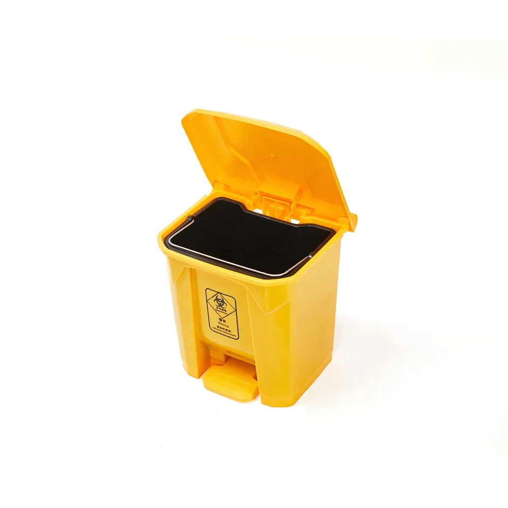 Standard Size For Indoor Plastic Trash Can 20L Pedal Garbage Bin Dustbin