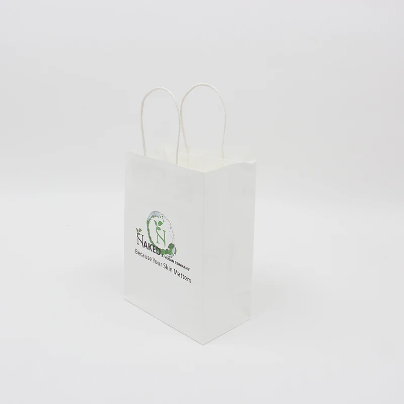 
Wholesale Custom Printing Kraft Paper Shopping Bag With Handle Custom Printing Eco Friendly 