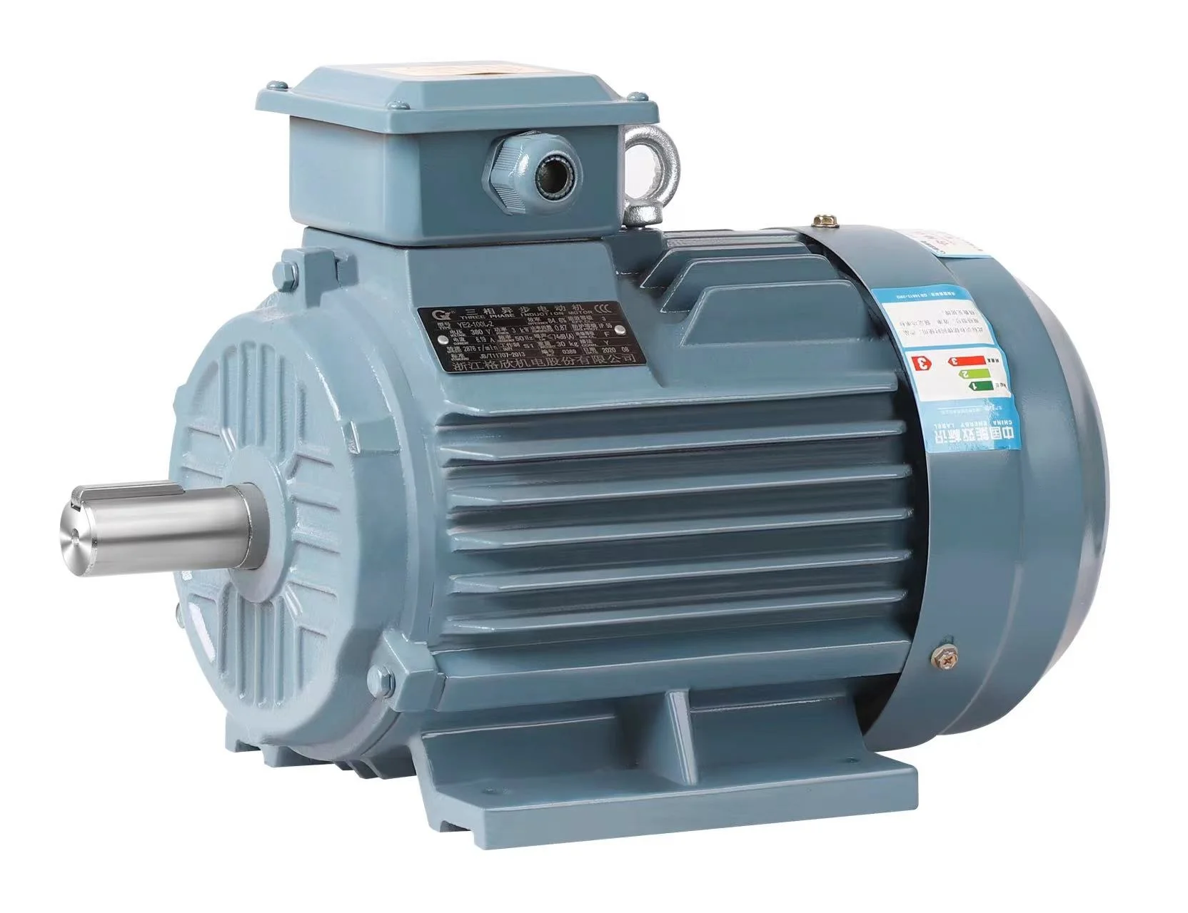Gexin  Y2  7.5kw three phase 380V 10HP variable speed  3 phase electric  asynchronous  induction AC motors