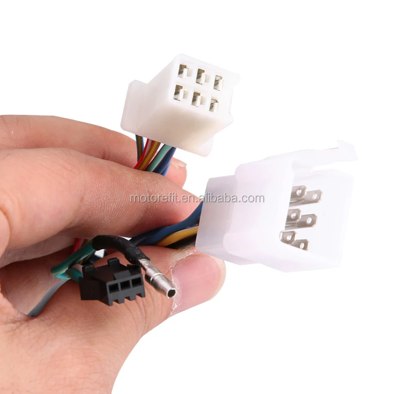 Motorefit Motorcycle LCD Speedometer Motorcycle Digital Odometer Speedometer Tachometer Fit for 2&4 Cylinders