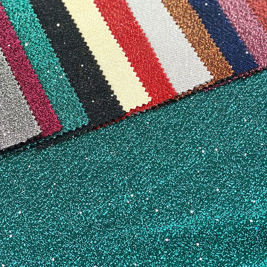 Tuxedo wear small sequin polyester satin composite lurex zizmi jijimi backdrop decorative home decor fabric