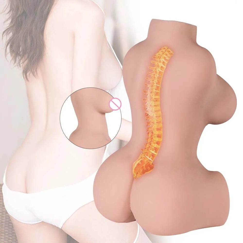 YouQDOLL Factory Dropshipping Big Ass Realistic Vagina Anal Sex Toys Double Channels Real Deep Pussy Male Masturbator Cup Adult