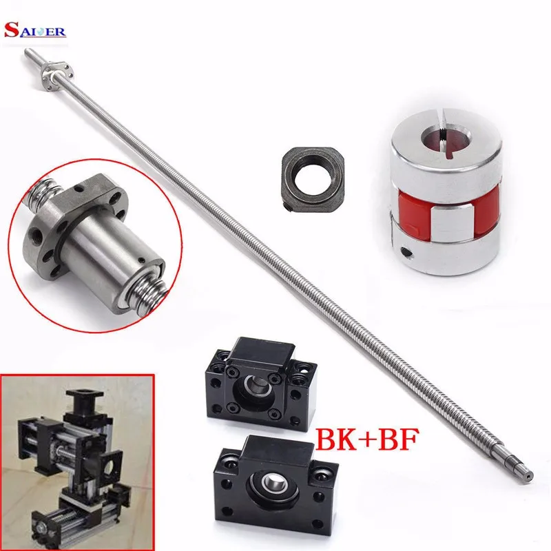 China 20mm 25mm 30mm Ground Ballscrew 1605  1610 2005 Ball Screw